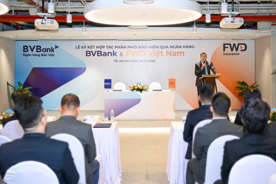 BVBank v&agrave; FWD Việt Nam k&yacute; kết hợp t&aacute;c chiến lược ph&acirc;n phối bảo hiểm qua ng&acirc;n h&agrave;ng - Ảnh 1.