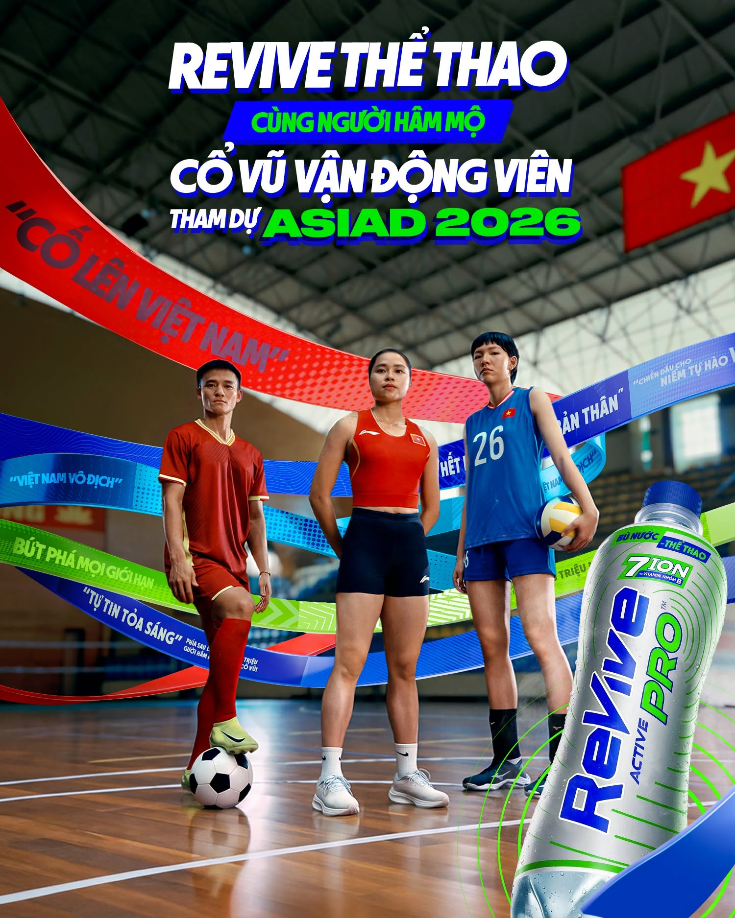 Cùng Revive Thể Thao, giới trẻ Việt đồng lòng tiếp lửa VĐV tại ASIAD 20: “Mang huy chương về nhé Việt Nam ơi!” - Ảnh 2.