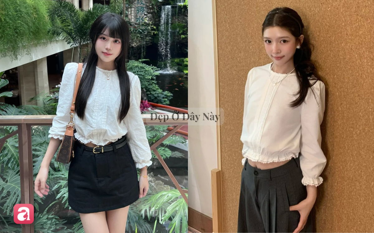 Sơ mi tay lửng: Kiểu áo vừa "nàng thơ" lại vừa dễ chịu, rất hợp với mùa thu- Ảnh 2.