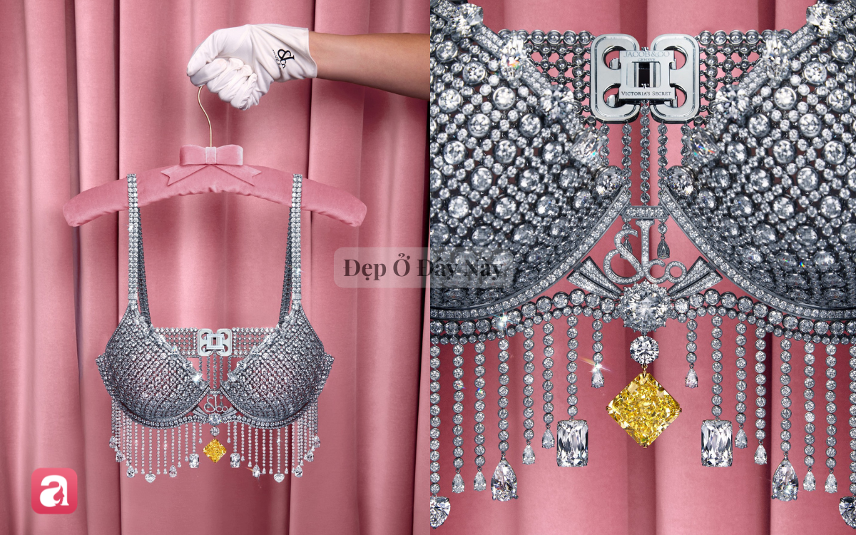 Vì sao Fantasy Bra của Kylie Jenner bị "mất" kim cương so với hình ảnh gốc của hãng?- Ảnh 3.