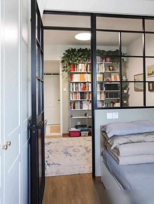 Căn hộ cũ chỉ 49m² nhưng bước vào ai cũng bất ngờ: Không thừa nổi 10cm mà vẫn đủ phòng cho cả gia đình - Ảnh 6.