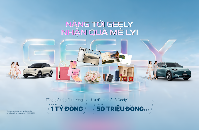 Chăm khách kiểu Geely Việt Nam: Từ quà đông trùng hạ thảo đến ưu đãi “khủng” mua xe- Ảnh 1.