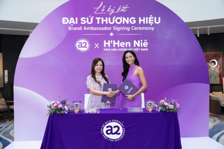 H’Hen Niê trở thành Đại sứ Thương hiệu a2® tại Việt Nam - Ảnh 1.