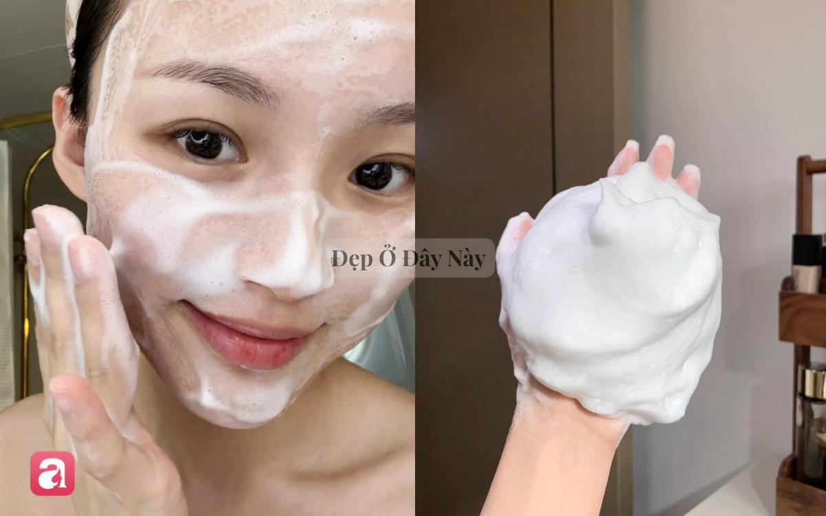 Học phụ nữ Nhật cách rửa mặt đúng cách để da sạch thoáng, hạn chế bít tắc lỗ chân lông- Ảnh 2.