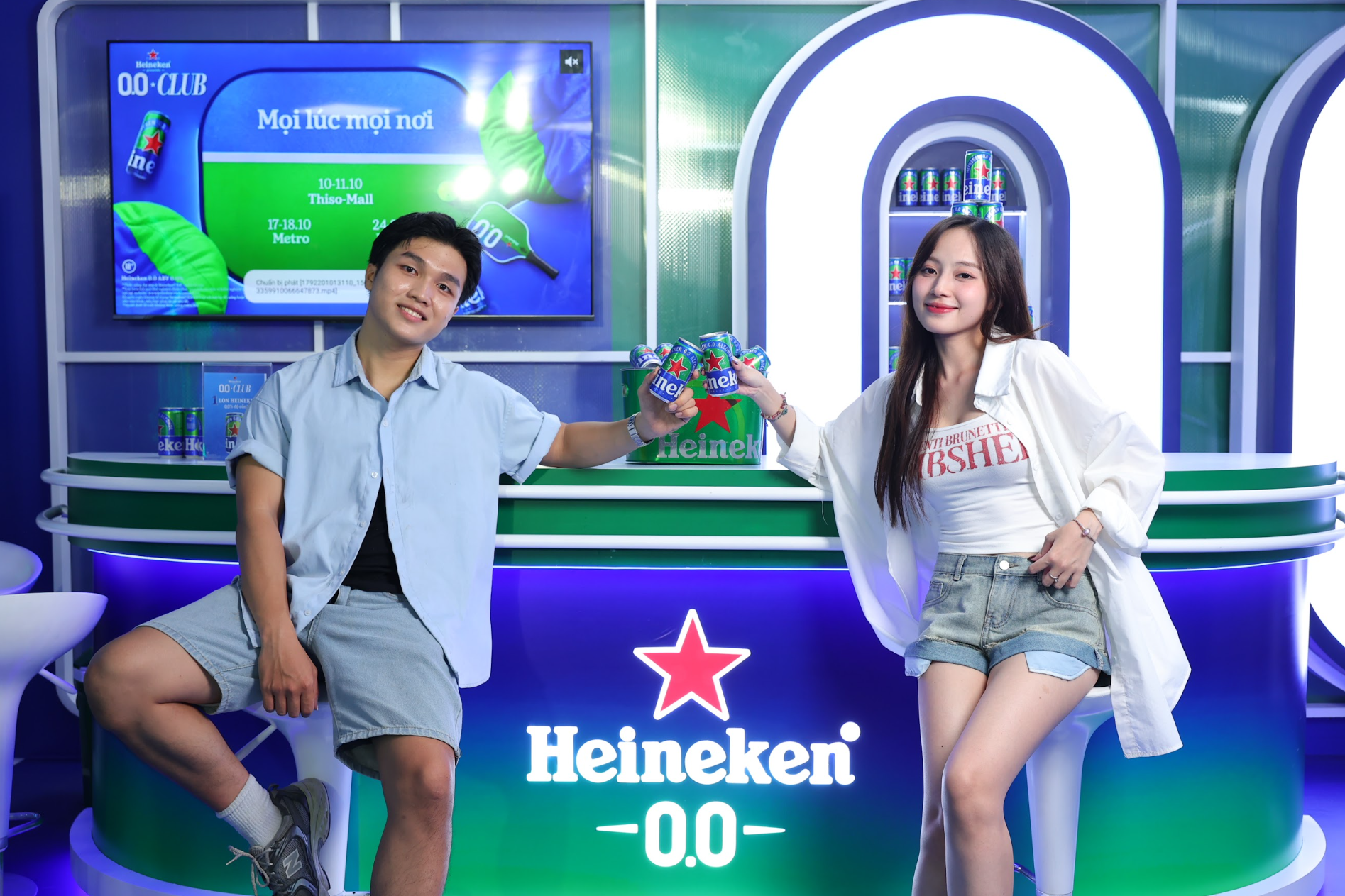 Heineken 0.0 CLUB cập bến Metro Bến Thành: Sân chơi kết nối pickleball giữa dòng chảy đô thị - Ảnh 3.