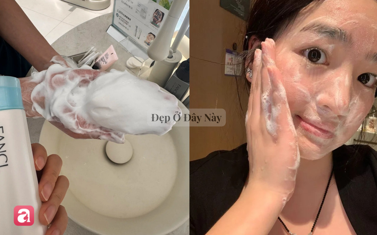 Học phụ nữ Nhật cách rửa mặt đúng cách để da sạch thoáng, hạn chế bít tắc lỗ chân lông- Ảnh 3.
