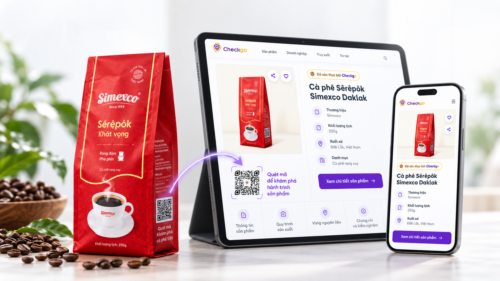 Hồ sơ số sản phẩm Checkgo: Biến truy xuất nguồn gốc thành tài sản số - Ảnh 1.