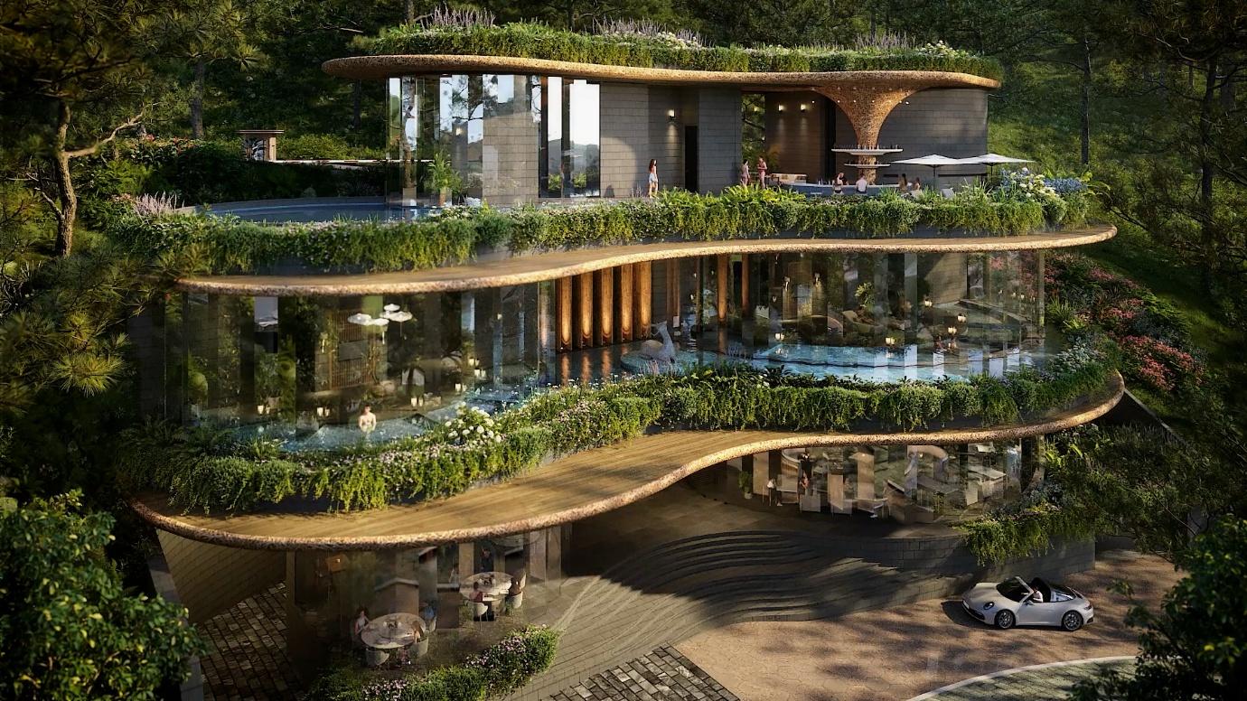 Onsen Wellness Center: Nghệ thuật khoáng nóng giữa miền thông reo Thanh Xuan Valley- Ảnh 1.