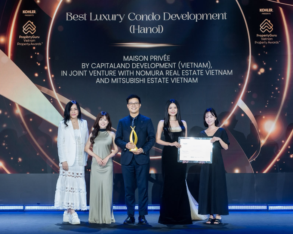 CapitaLand Development được vinh danh tại PropertyGuru 2026 về bền vững, x&atilde; hội v&agrave; thiết kế xuất sắc. - Ảnh 2.