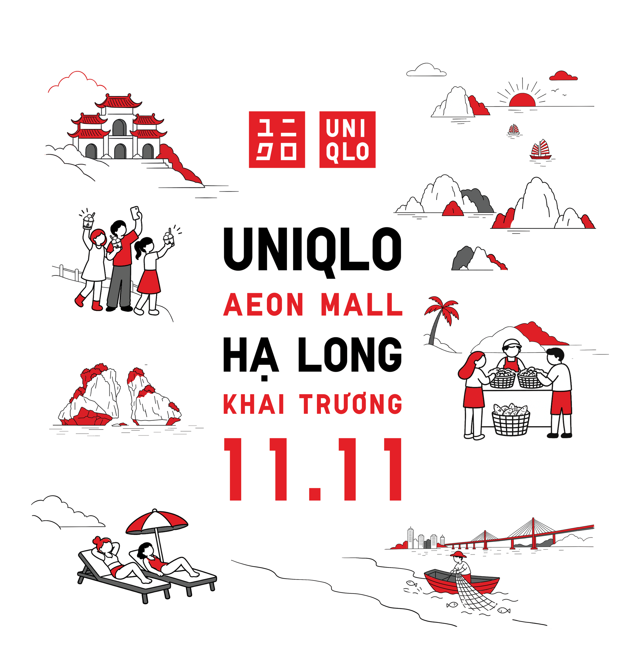 UNIQLO ch&iacute;nh thức c&oacute; mặt tại Hạ Long, mở rộng h&agrave;nh tr&igrave;nh LifeWear tại Việt Nam- Ảnh 1.