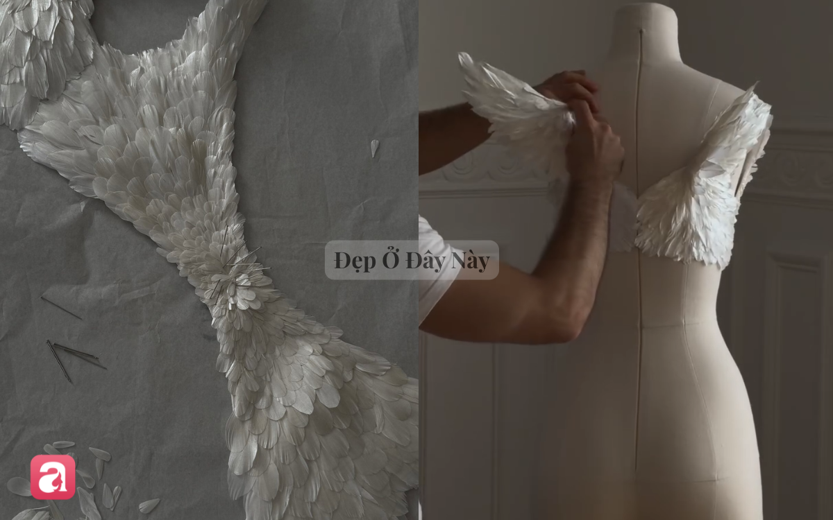 Thi&ecirc;n thần hạ ph&agrave;m giữa d&agrave;n kh&aacute;ch mời Victoria's Secret với chiếc đầm trắng đ&iacute;nh l&ocirc;ng chim đẹp như cổ t&iacute;ch - Ảnh 6.