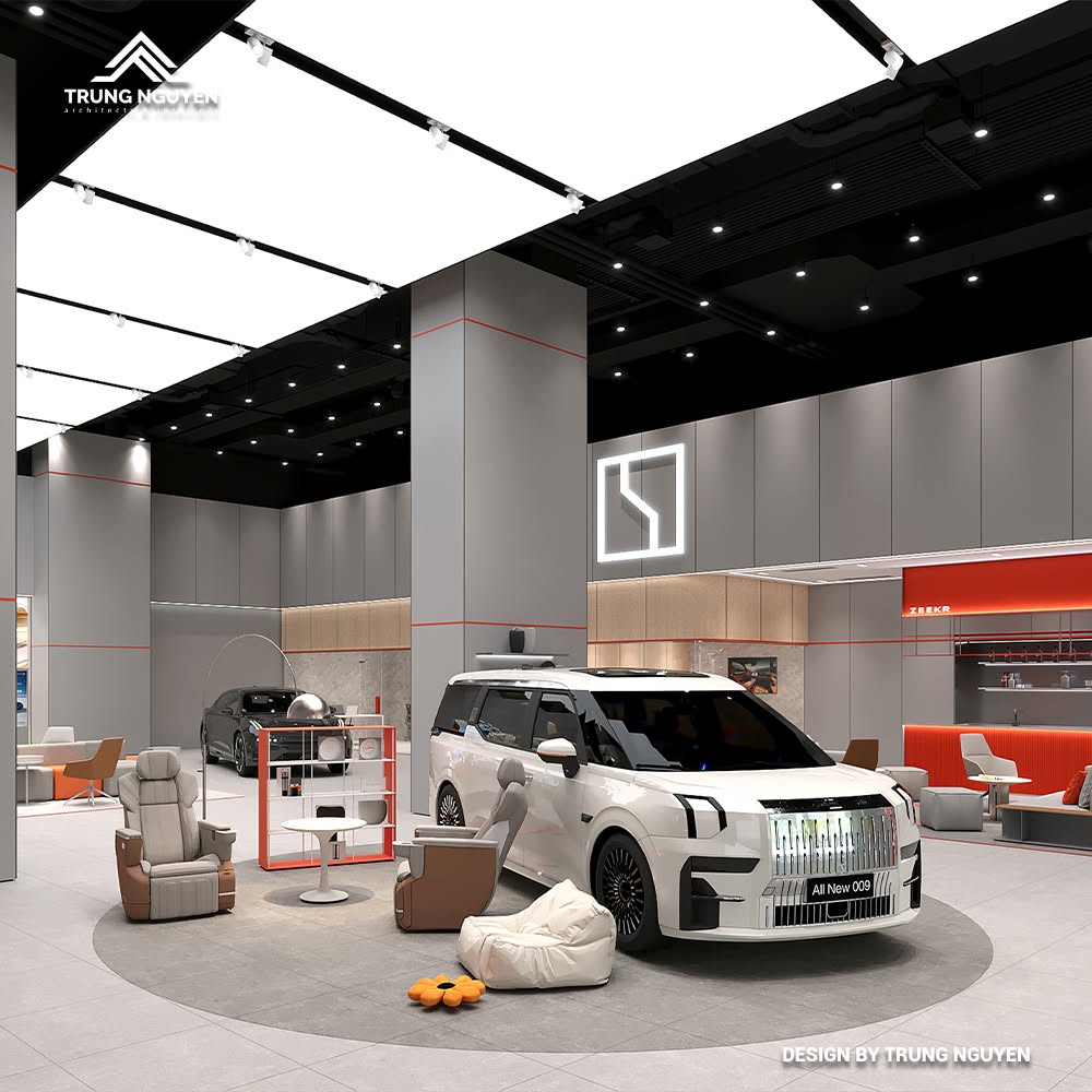 Trung Nguyên Design – Khẳng định năng lực thi công qua chuỗi Showroom Geely, Zeekr và Lotus - Ảnh 2.