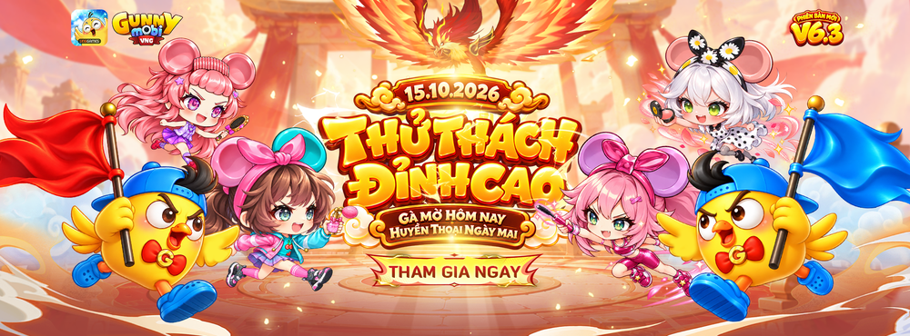Loạt KOL trải nghiệm phi&ecirc;n bản mới Thử Th&aacute;ch Đỉnh Cao, th&iacute;ch th&uacute; khi từ &ldquo;g&agrave; mờ&rdquo; h&oacute;a &ldquo;huyền thoại&rdquo; trong Gunny Mobi - Ảnh 1.