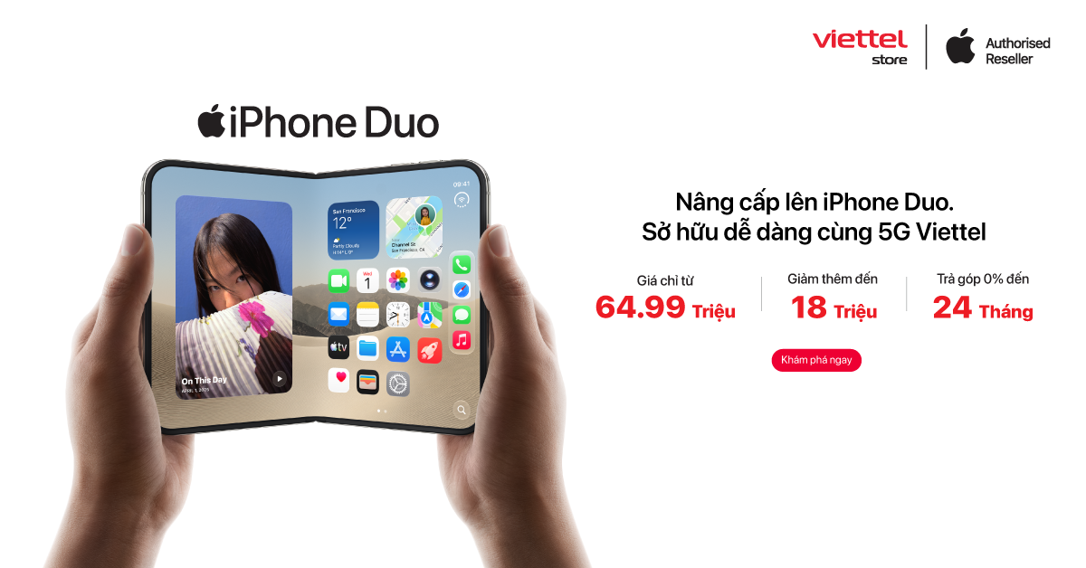 Viettel Store chính thức mở bán iPhone Duo- Ảnh 1.