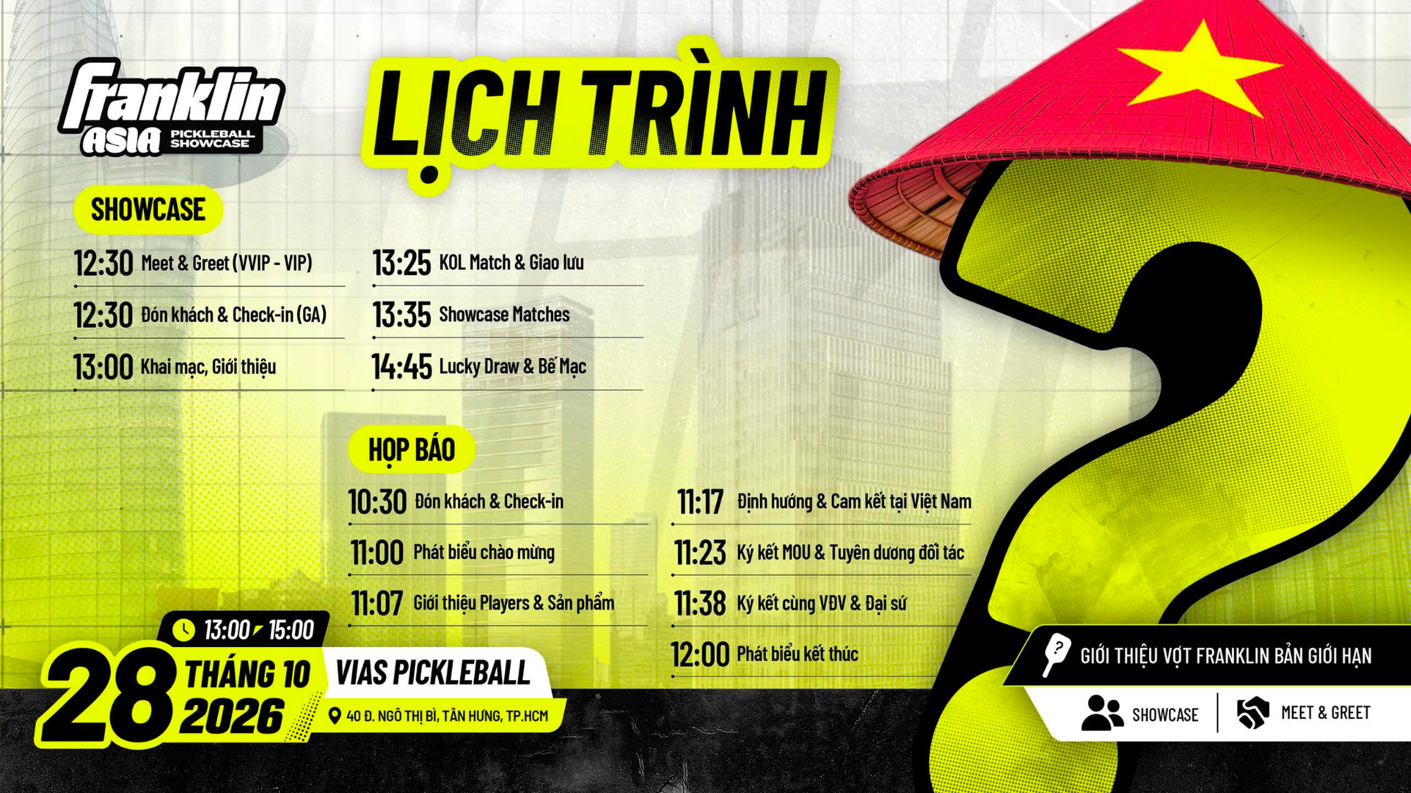 Franklin Asia Showcase 3 quy tụ bốn vận động vi&ecirc;n pickleball quốc tế tại TP.HCM - Ảnh 2.