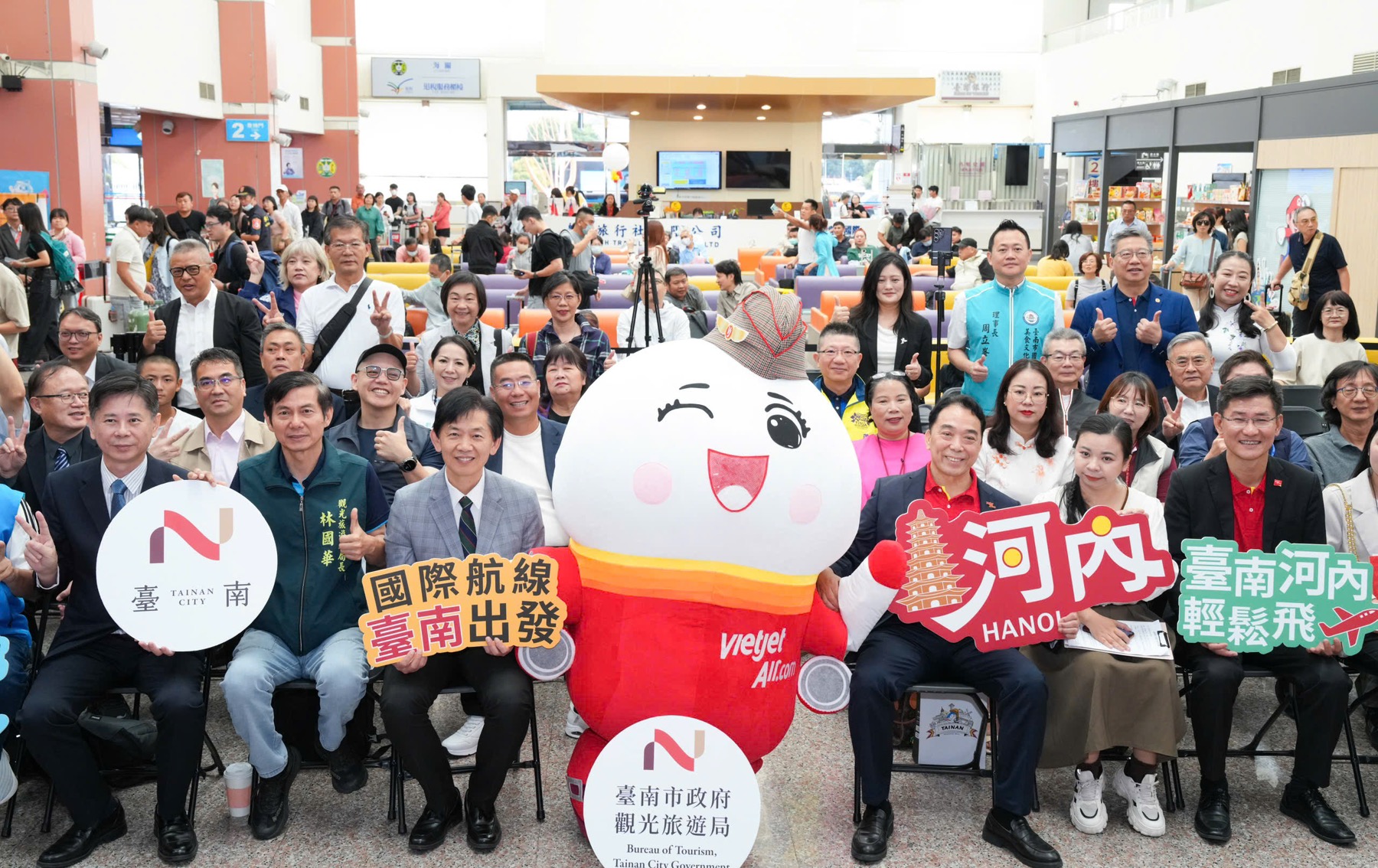 &rlm;Vietjet khai trương đường bay thẳng H&agrave; Nội &ndash; Đ&agrave;i Nam (Đ&agrave;i Loan, Trung Quốc), tiếp tục mở rộng mạng bay quốc tế - Ảnh 4.