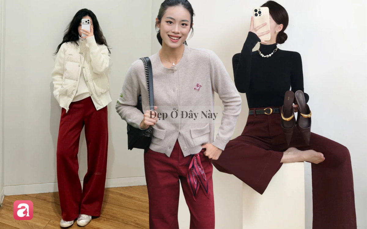 Muốn mặc nổi mà vẫn sang chuẩn old money, hãy thêm ngay 1 chiếc quần đỏ vào style- Ảnh 1.