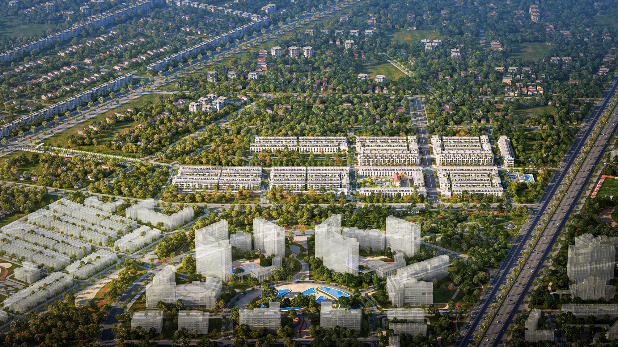 QP Green Park khai trương Sales Gallery, đưa bức tranh đ&ocirc; thị tương lai đến gần kh&aacute;ch h&agrave;ng - Ảnh 2.