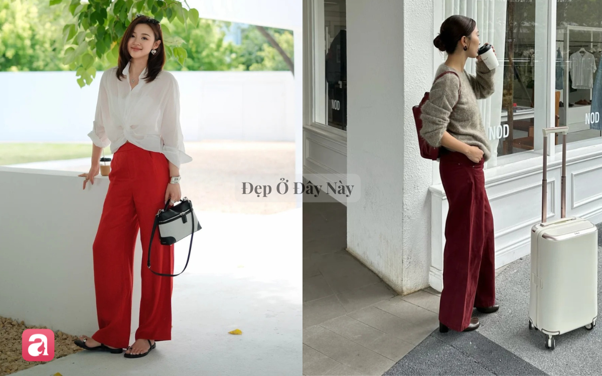 Muốn mặc nổi mà vẫn sang chuẩn old money, hãy thêm ngay 1 chiếc quần đỏ vào style- Ảnh 4.