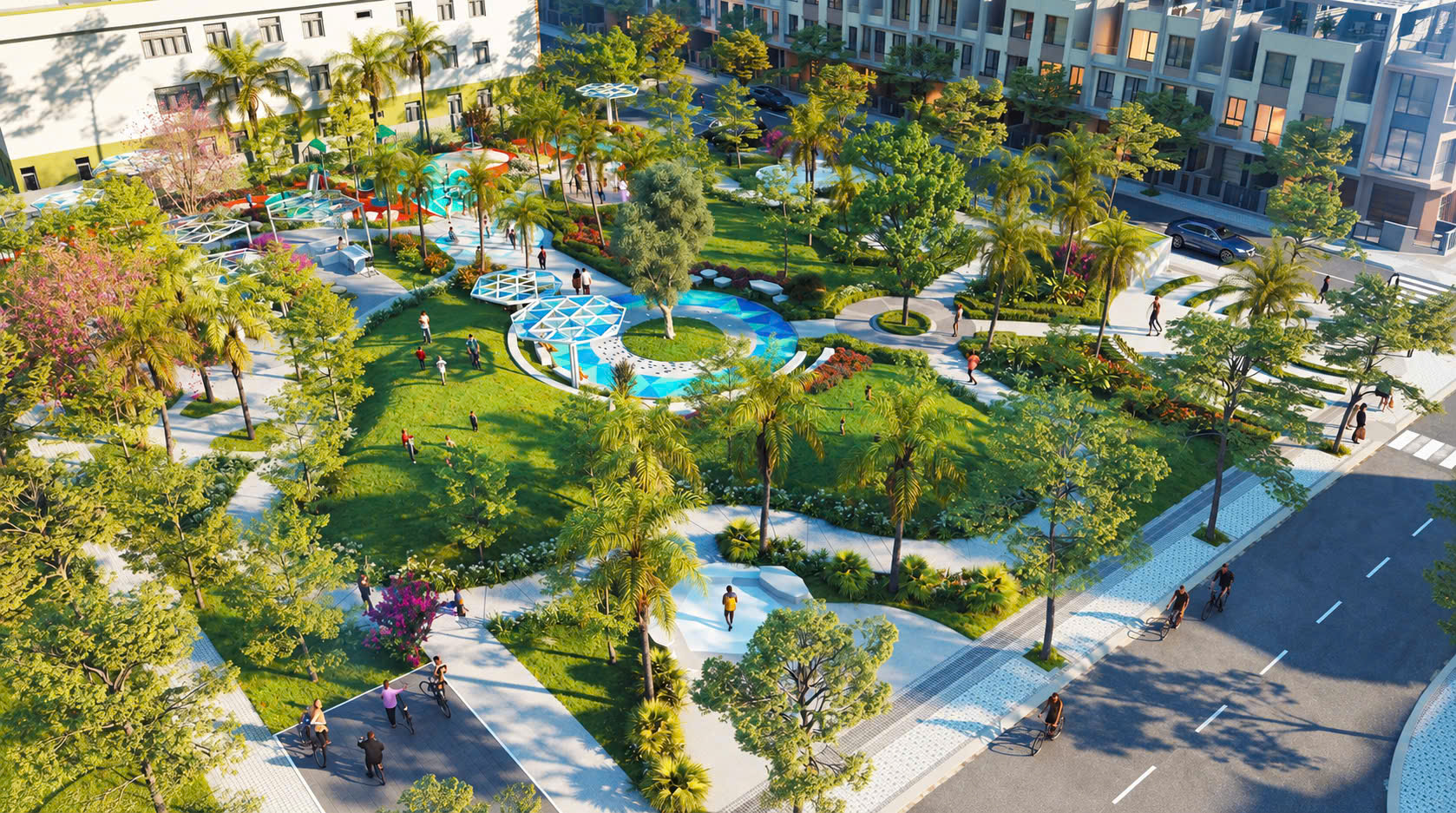 QP Green Park khai trương Sales Gallery, đưa bức tranh đ&ocirc; thị tương lai đến gần kh&aacute;ch h&agrave;ng - Ảnh 4.