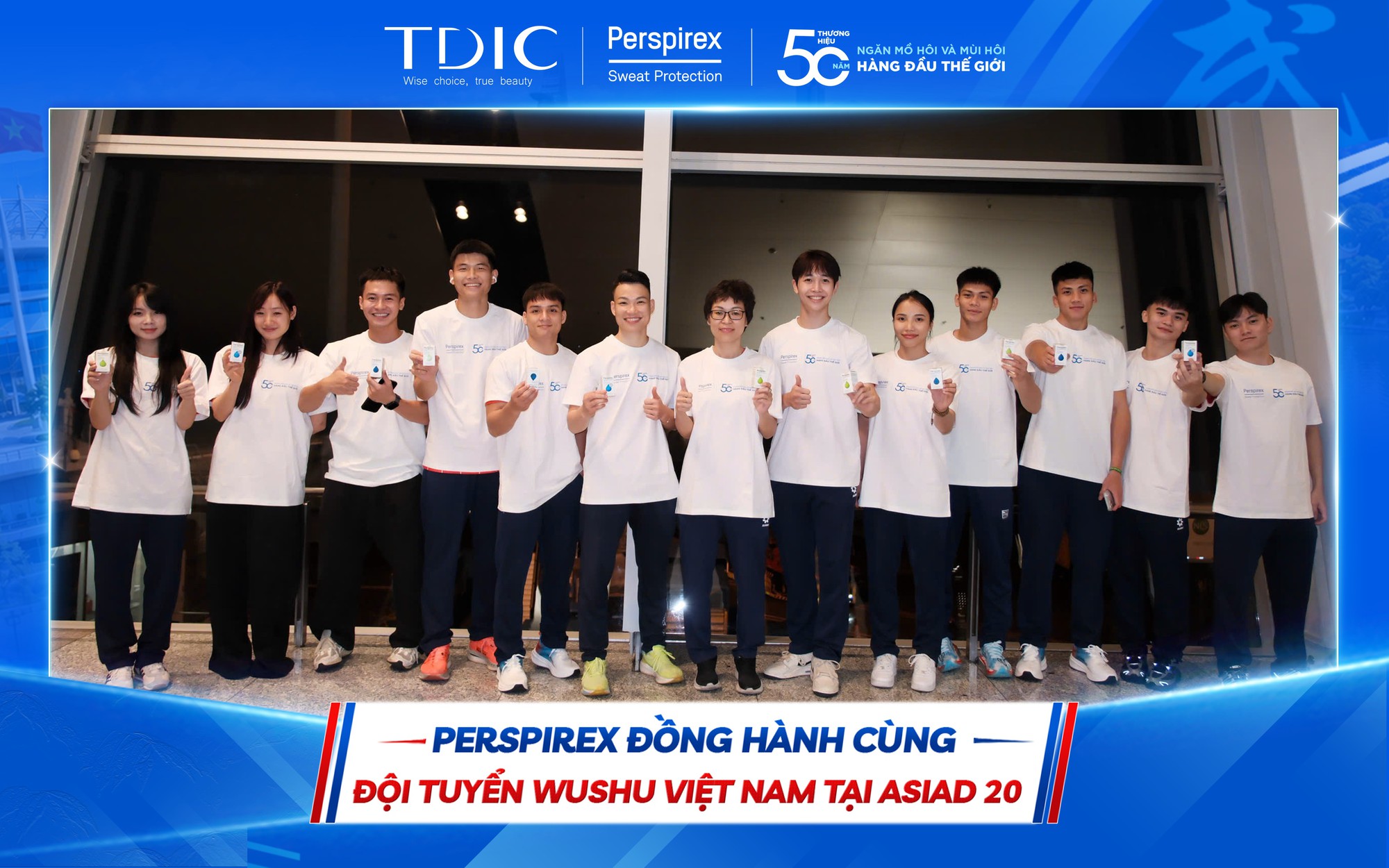 Master the sweat: Perspirex đồng h&agrave;nh c&ugrave;ng Wushu Việt Nam tại ASIAD 20 - Ảnh 3.