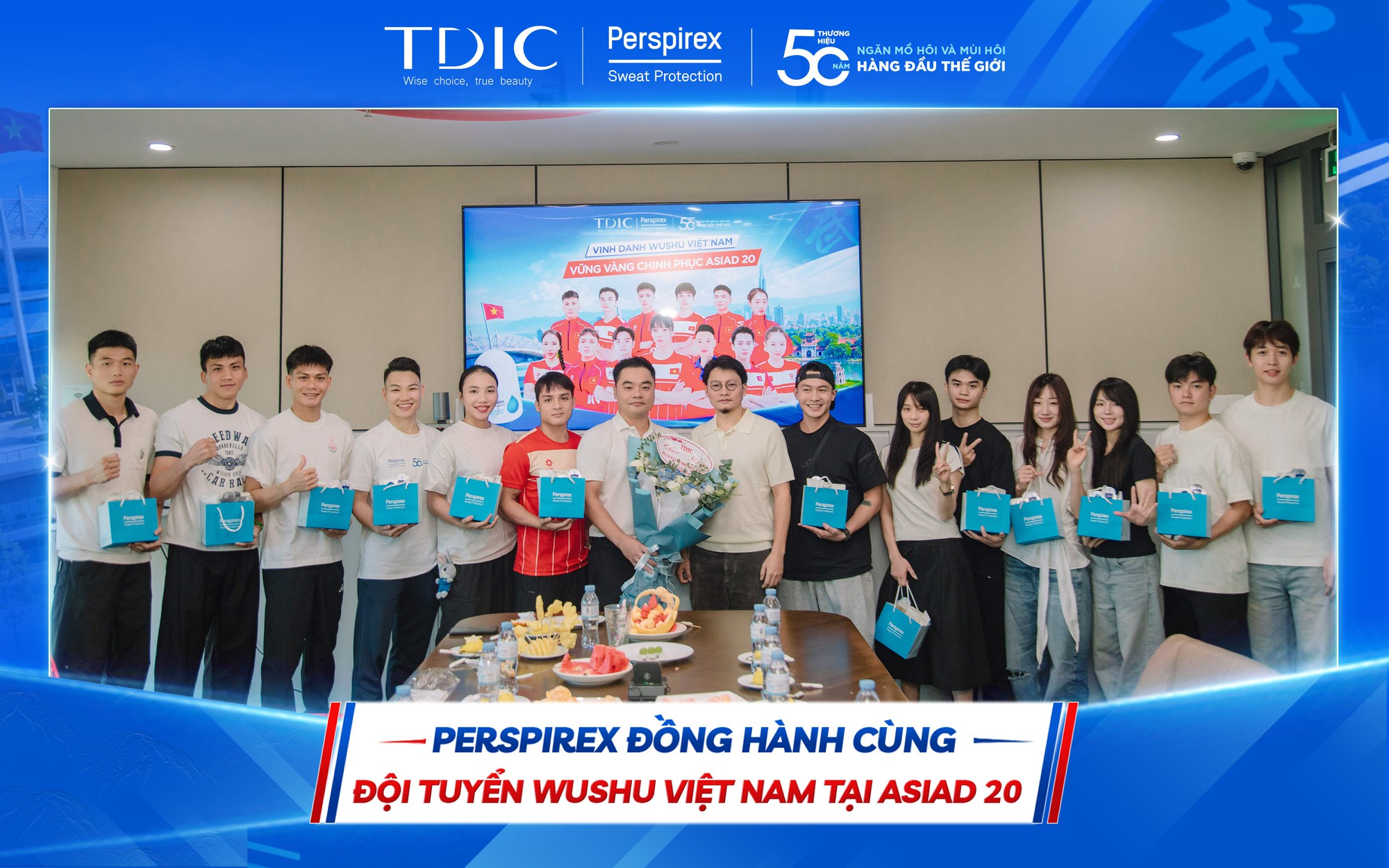 Master the sweat: Perspirex đồng h&agrave;nh c&ugrave;ng Wushu Việt Nam tại ASIAD 20 - Ảnh 4.