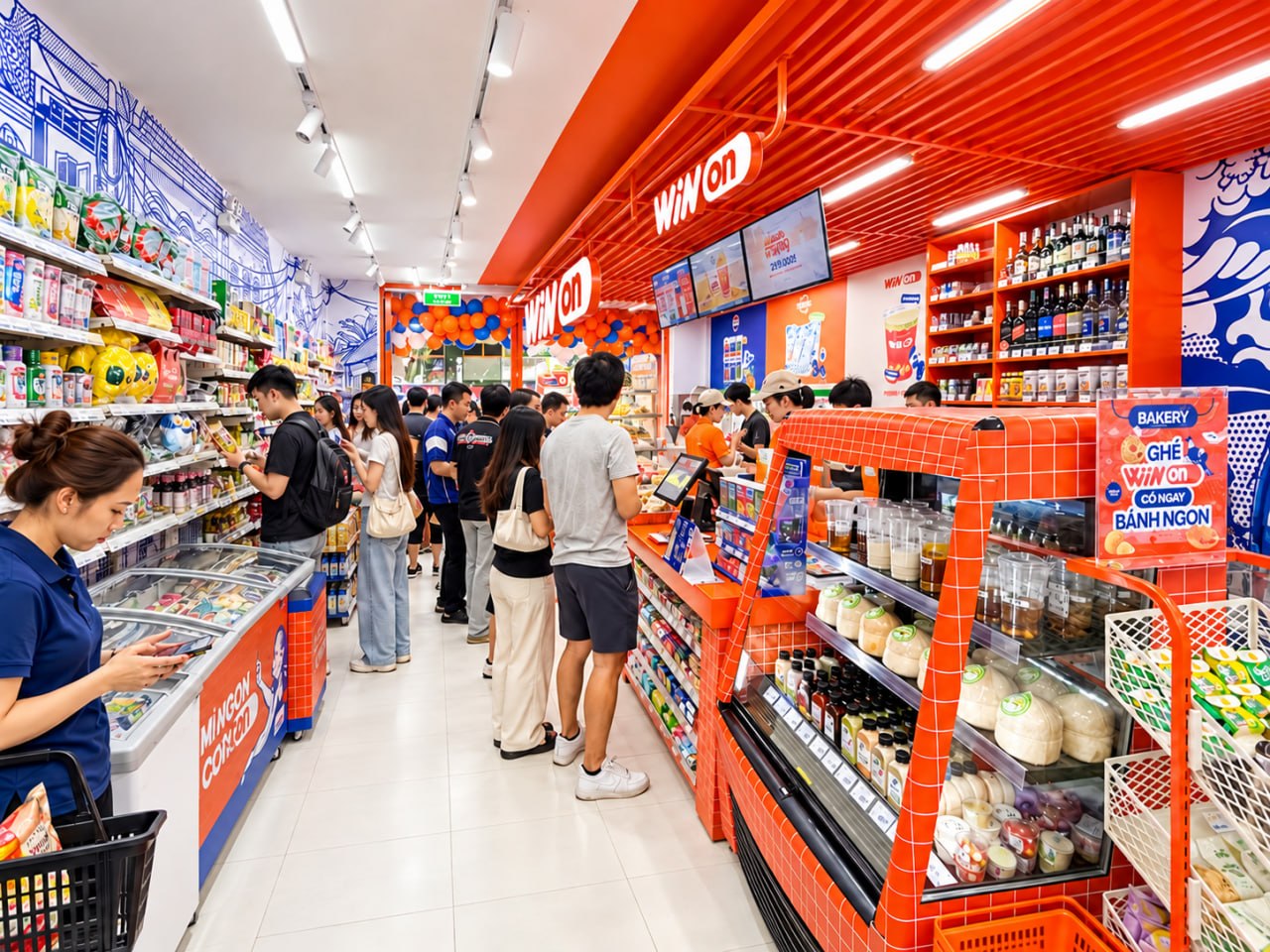 Tr&agrave; sen cốm non, cơm tấm, b&aacute;nh m&igrave; chả c&aacute;: Cửa h&agrave;ng tiện lợi giờ đ&atilde; &ldquo;đậm vị Việt&rdquo; - Ảnh 2.