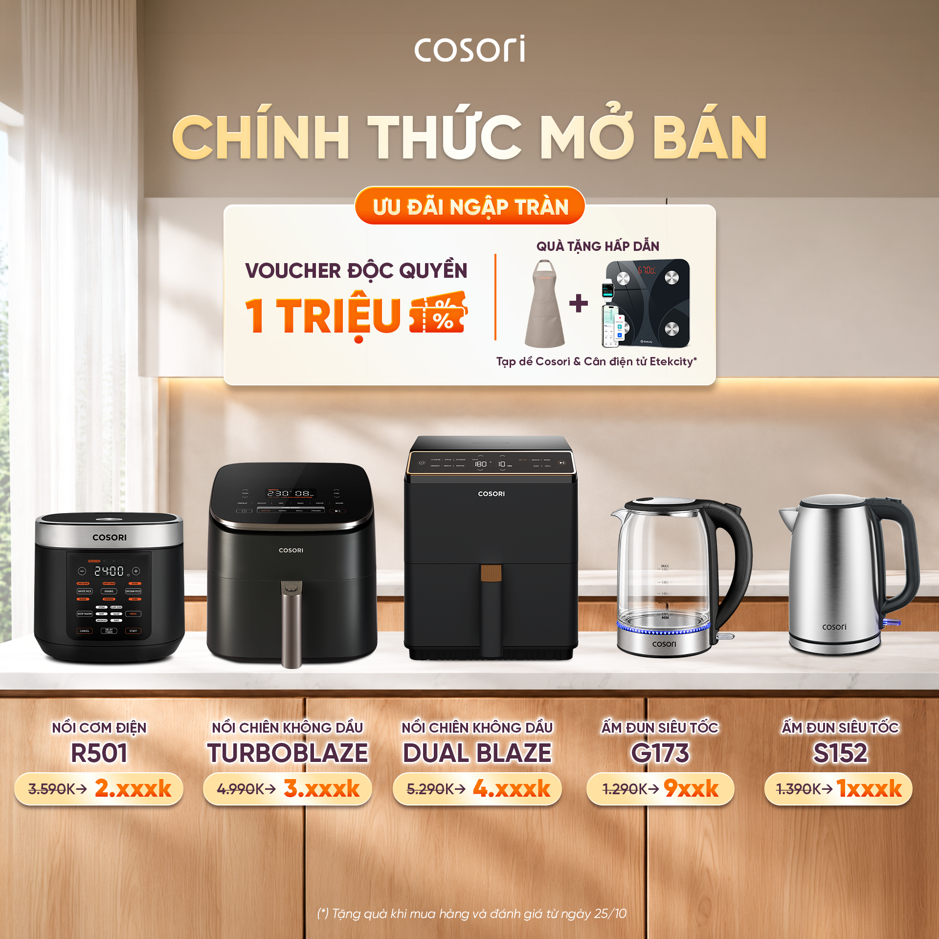 COSORI mang c&ocirc;ng nghệ của nồi chi&ecirc;n kh&ocirc;ng dầu b&aacute;n chạy h&agrave;ng đầu tại Mỹ đến Việt Nam- Ảnh 5.