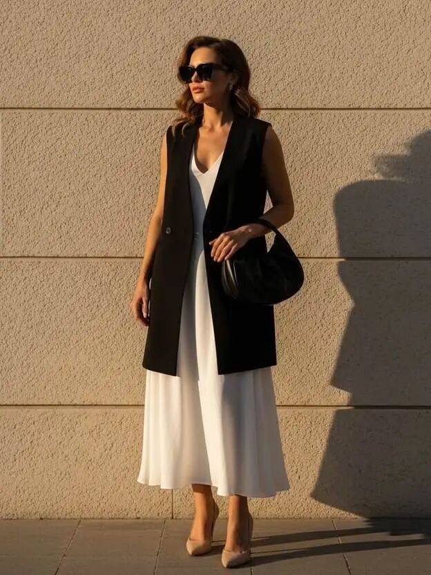 4 công thức phối đồ layer cực hot mùa thu: Chiếc áo gile đa năng và nghệ thuật tạo nên thần thái trí thức, sang trọng nàng nào cũng nên thử- Ảnh 22.