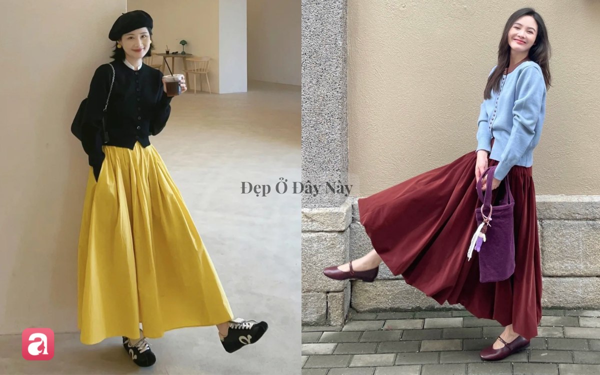 M&ugrave;a của ch&acirc;n v&aacute;y d&agrave;i đ&atilde; đến: T&ocirc;n d&aacute;ng hiệu quả, c&ograve;n thanh lịch chuẩn "old money"- Ảnh 1.