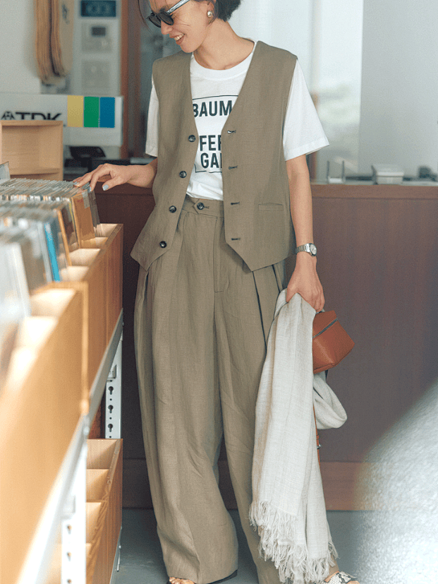 4 công thức phối đồ layer cực hot mùa thu: Chiếc áo gile đa năng và nghệ thuật tạo nên thần thái trí thức, sang trọng nàng nào cũng nên thử- Ảnh 16.