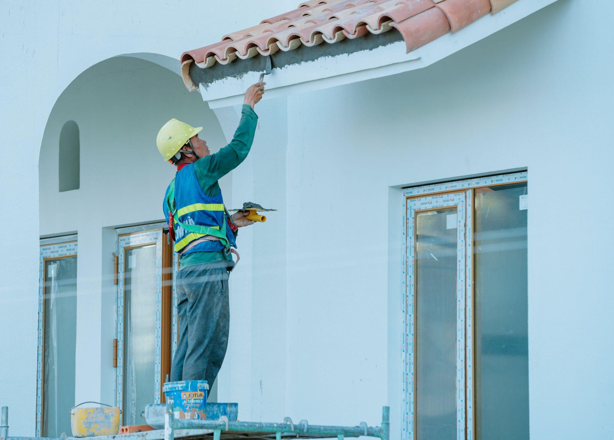 Cận cảnh hàng trăm căn biệt thự, liền kề tại Blanca City trước ngày bàn giao - Ảnh 3.
