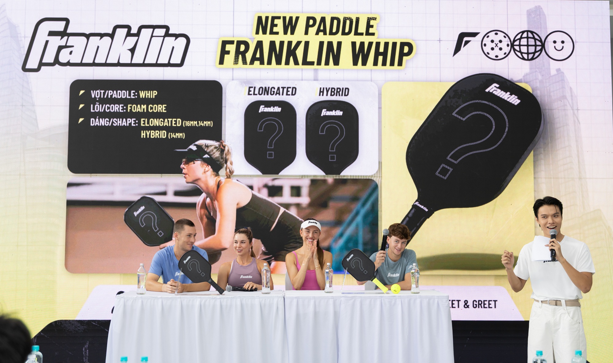 Franklin Asia Showcase 3 tại TPHCM quy tụ dàn sao pickleball quốc tế, hé lộ sản phẩm mới - Ảnh 3.