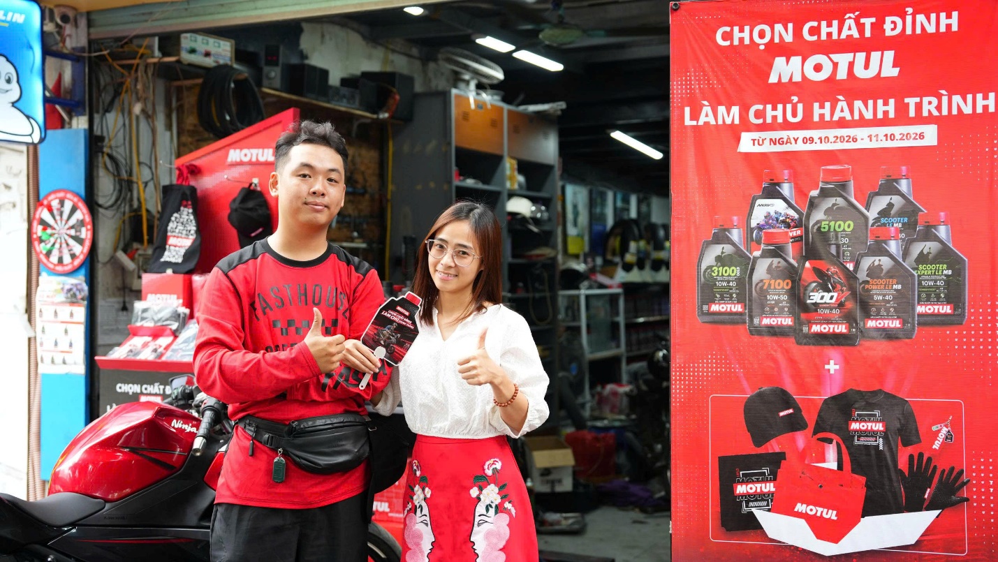 Motul tr&igrave;nh l&agrave;ng si&ecirc;u phẩm dầu nhớt &ldquo;khổng lồ&rdquo; c&ugrave;ng h&agrave;ng ng&agrave;n qu&agrave; tặng Chất - Ảnh 4.