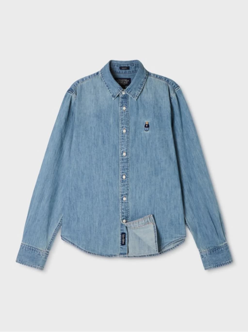 Sơ mi denim: Diện vừa trẻ trung vừa sang chuẩn old money cho n&agrave;ng c&ocirc;ng sở - Ảnh 5.