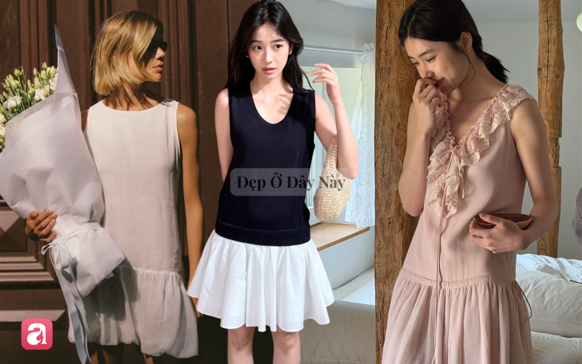 Chiếc đầm vừa sang chuẩn "old money" vừa che bụng b&eacute;o cực đỉnh cho chị em ngo&agrave;i 30 tuổi - Ảnh 1.