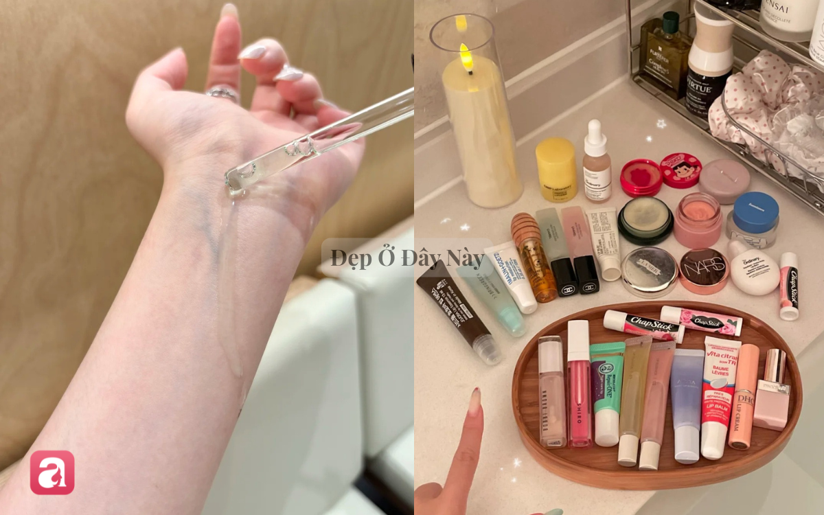 Nhỏ 2 giọt serum trước son dưỡng, bờ m&ocirc;i kh&ocirc; tr&oacute;c của t&ocirc;i đ&atilde; mềm mượt hơn bao giờ hết - Ảnh 2.