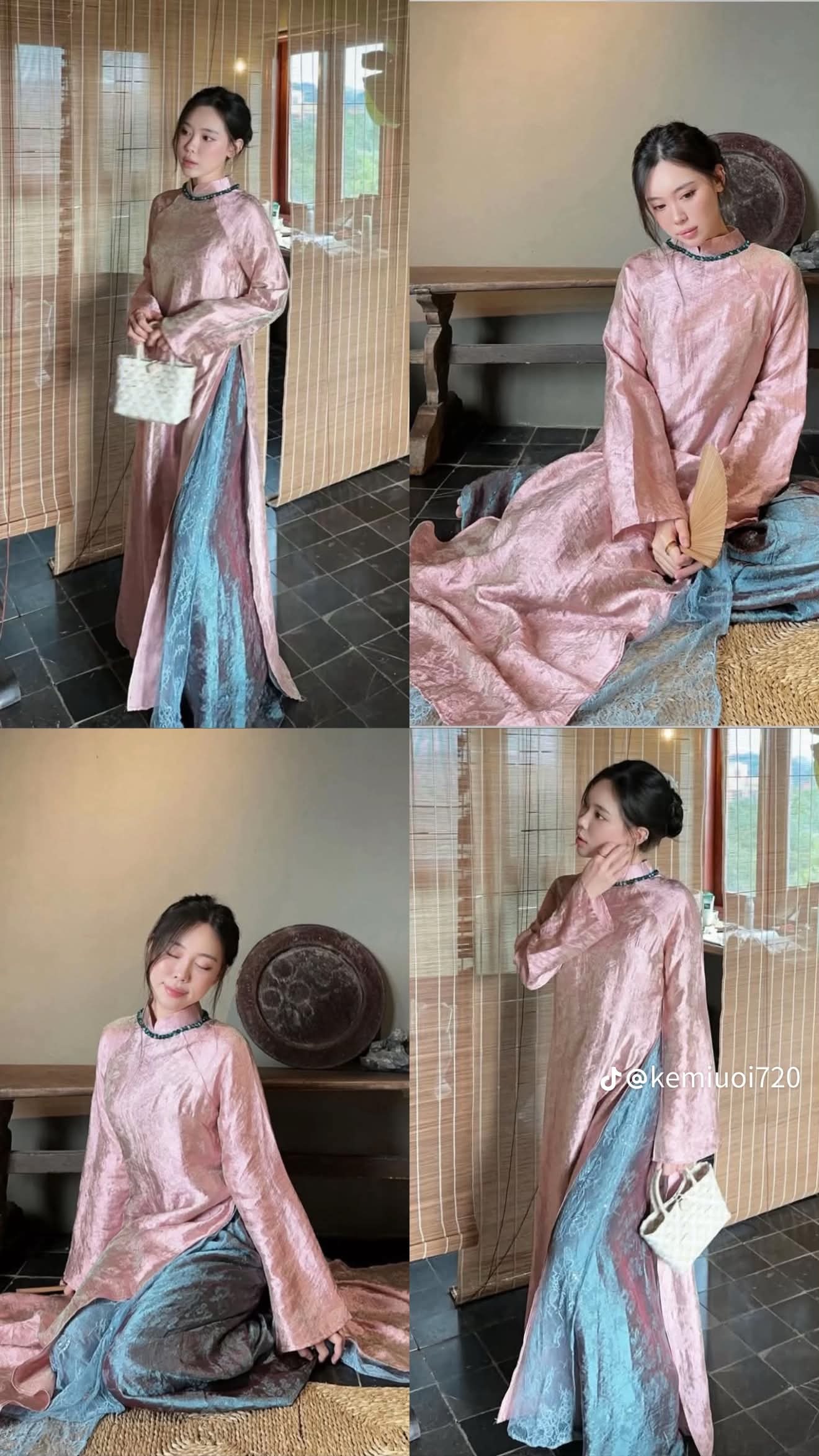Phụ nữ 30+ mê áo dài “phú bà” vì sang trọng mà không cần cố trẻ - Ảnh 5.