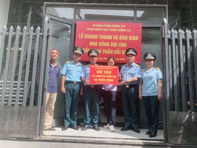 Trung đoàn pháo phòng không 224 ấm áp nghĩa tình trong ngôi nhà đồng đội - Ảnh 1.