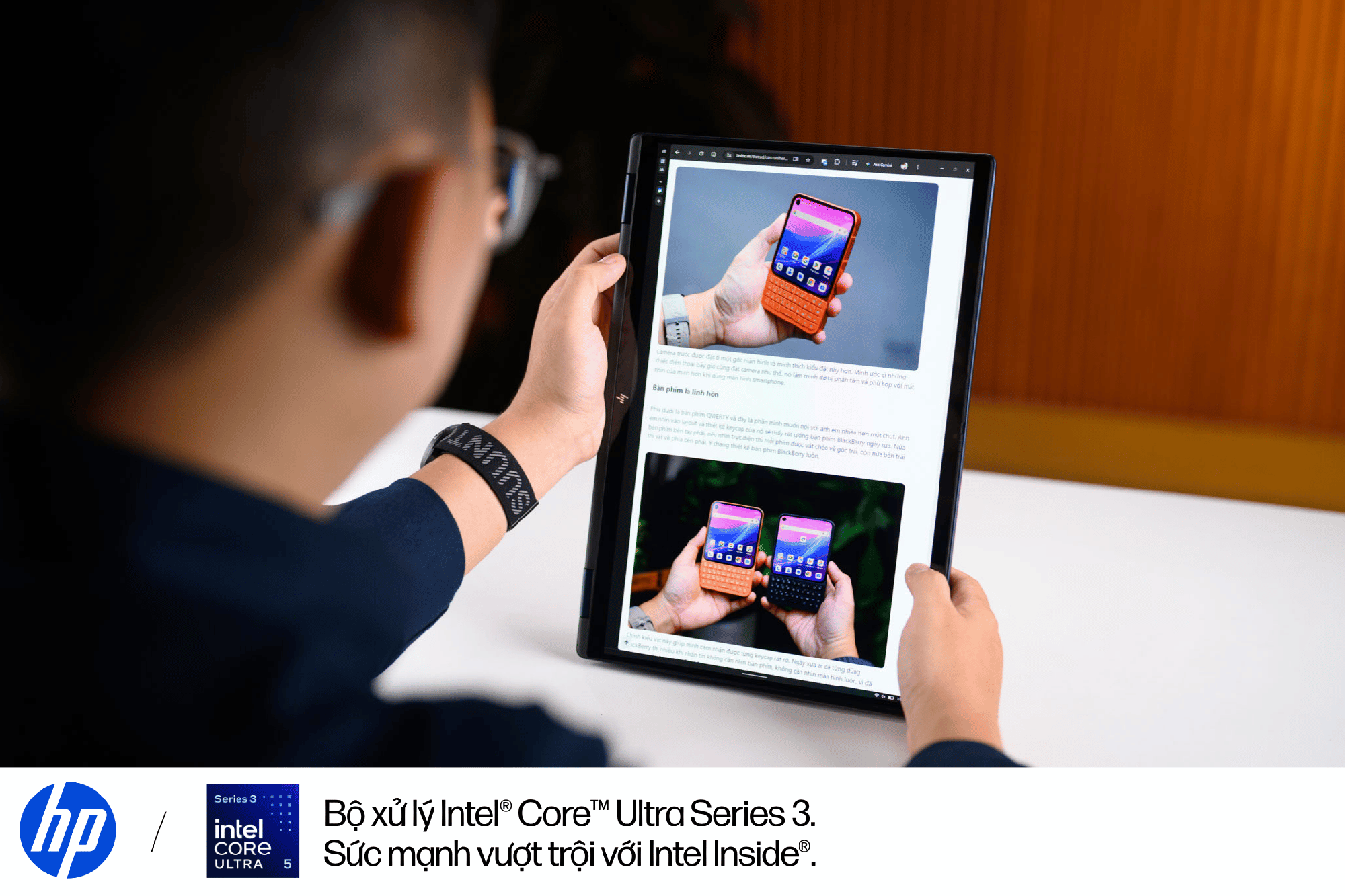 HP OmniBook X Flip 14 2026: Intel® Core™ Ultra Series 3 kết hợp cùng màn OLED cảm ứng - Ảnh 2.