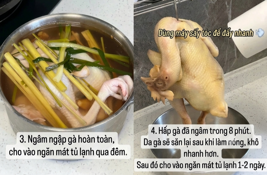 Bạn trai tôi trổ tài làm món gà nướng ngon tuyệt, lớp da vàng óng giòn tan, bên trong vẫn mọng nước- Ảnh 4.