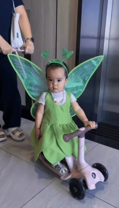 Bé Gạo nhà Ngô Thanh Vân - Huy Trần “chơi lớn” mùa Halloween: Hóa trang mệt nghỉ, hé lộ khoảnh khắc cực kỳ tình cảm với ba mẹ- Ảnh 3.