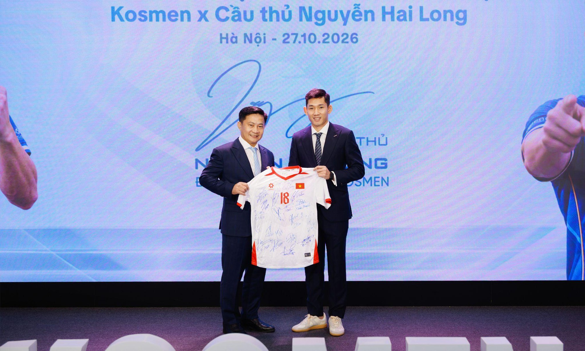 Kosmen c&ocirc;ng bố cầu thủ Hai Long trở th&agrave;nh đại sứ thương hiệu- Ảnh 2.