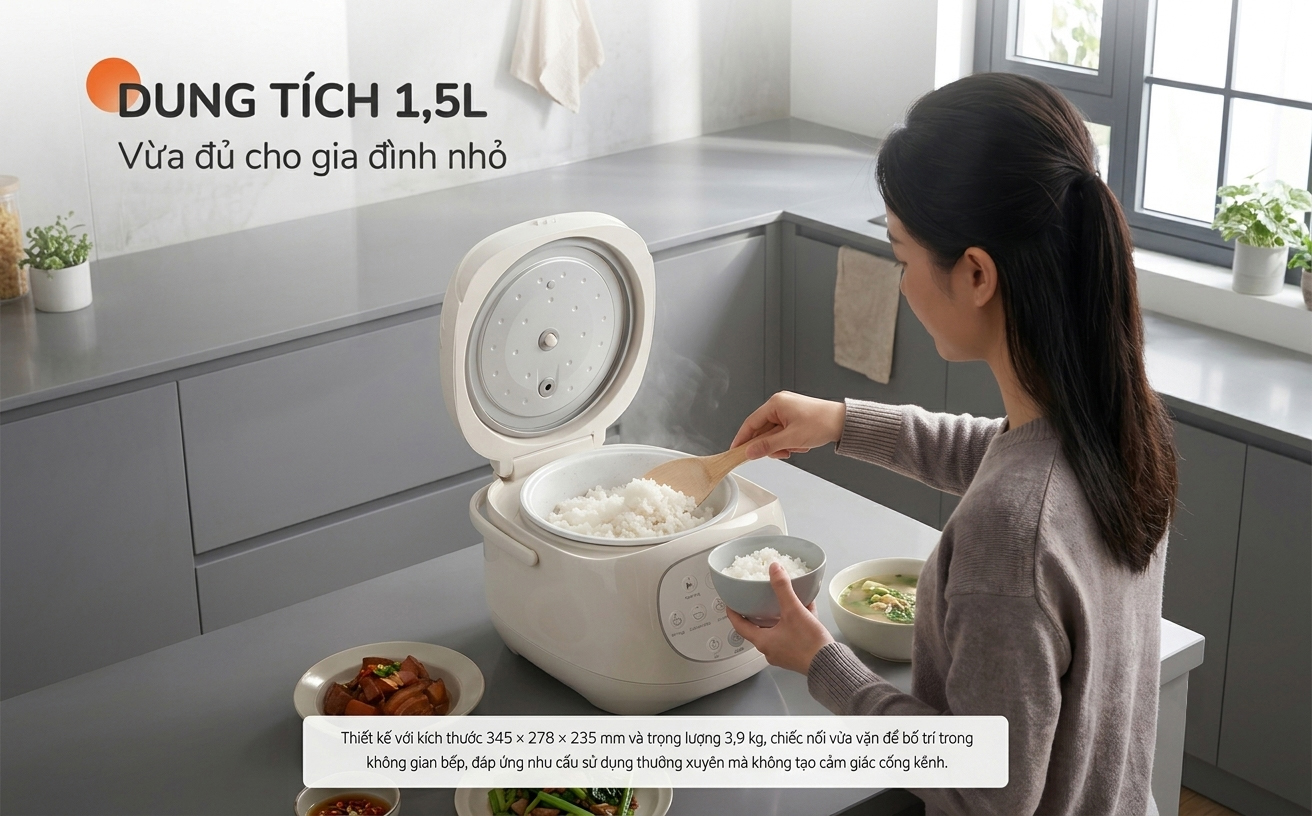 B&iacute; quyết giữ cơm ngon trọn vị suốt 24 giờ nhờ l&ograve;ng gốm Ceramic l&agrave;nh t&iacute;nh từ Unie- Ảnh 2.