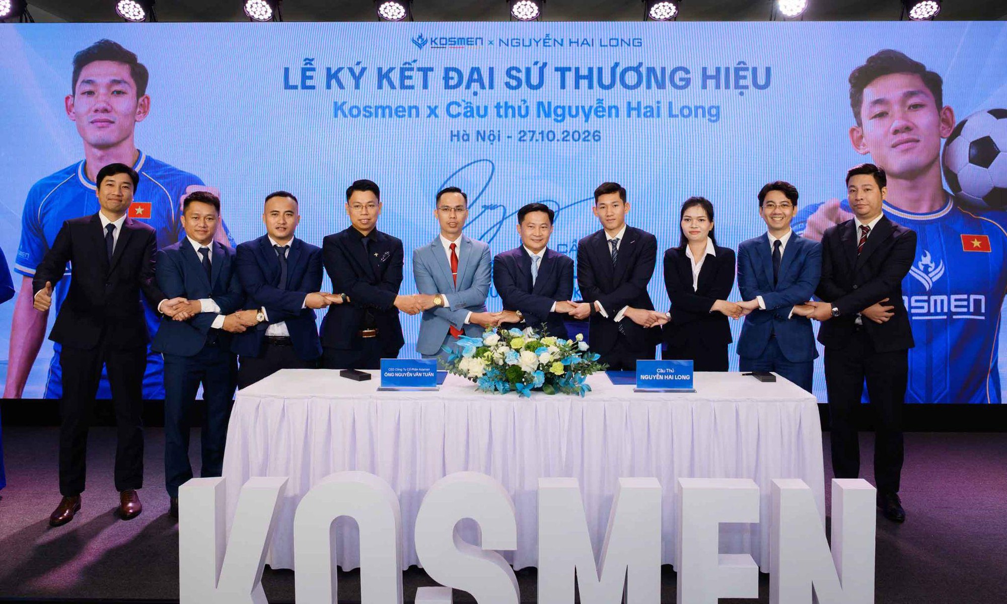 Kosmen c&ocirc;ng bố cầu thủ Hai Long trở th&agrave;nh đại sứ thương hiệu- Ảnh 4.