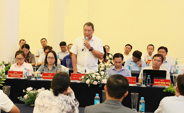 Phường Ph&uacute; Thạnh đối thoại doanh nghiệp: Th&aacute;o gỡ kh&oacute; khăn, th&uacute;c đẩy ph&aacute;t triển kinh tế địa phương - Ảnh 4.