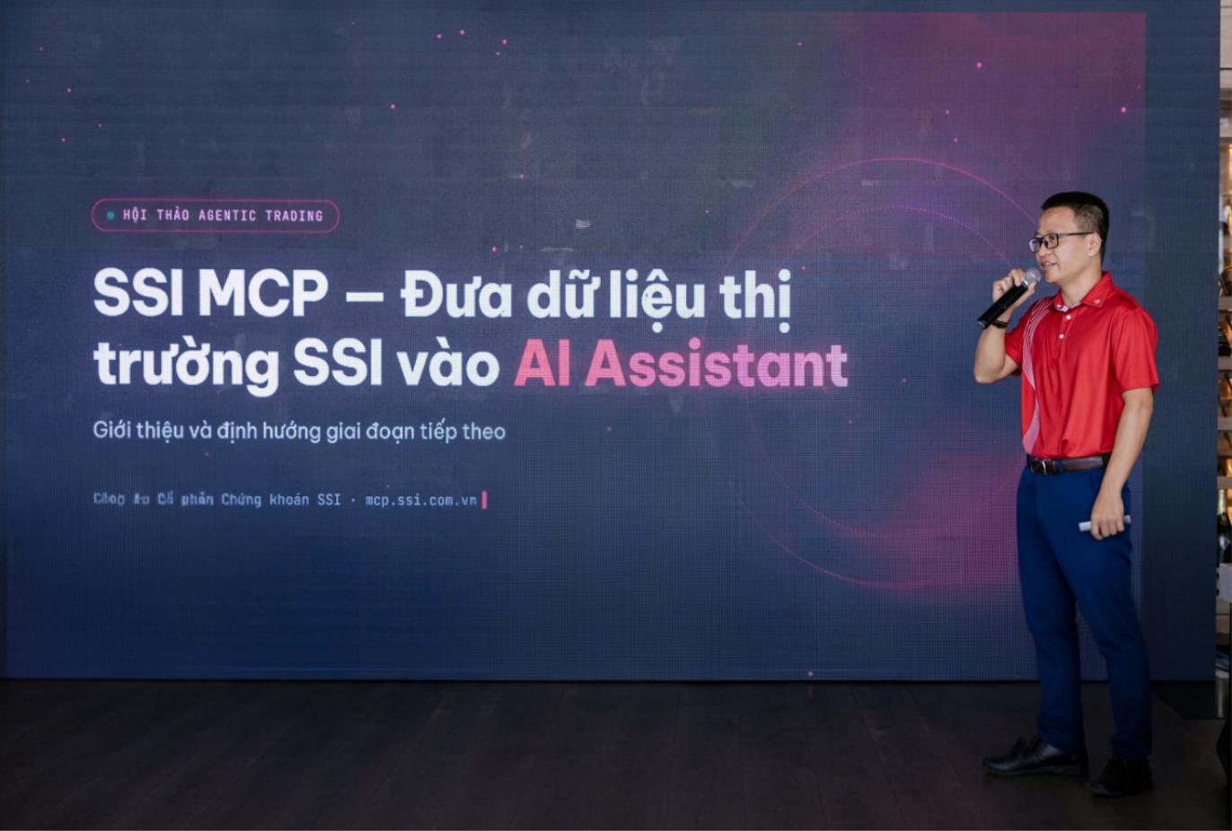 Khi dữ liệu thị trường SSI bước vào cuộc trò chuyện với AI - Ảnh 1.