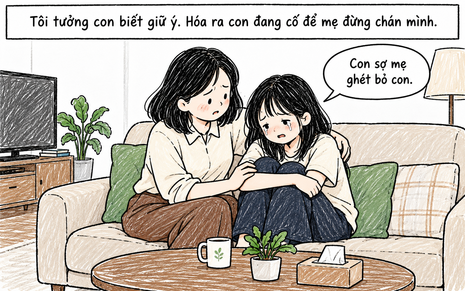 "Mẹ qu&aacute; mệt mỏi v&igrave; con rồi": C&acirc;u n&oacute;i buột miệng 3 năm trước đ&atilde; khiến con g&aacute;i t&ocirc;i sống với sự bất an trong ch&iacute;nh căn nh&agrave; của m&igrave;nh- Ảnh 8.
