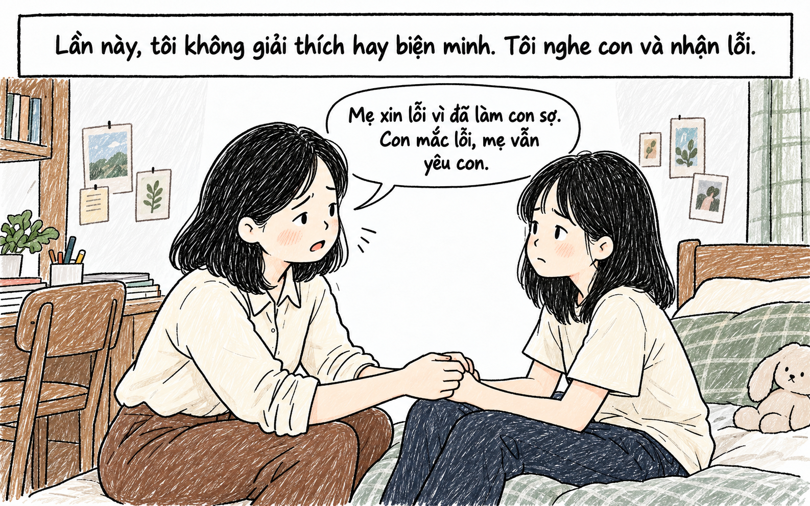 "Mẹ qu&aacute; mệt mỏi v&igrave; con rồi": C&acirc;u n&oacute;i buột miệng 3 năm trước đ&atilde; khiến con g&aacute;i t&ocirc;i sống với sự bất an trong ch&iacute;nh căn nh&agrave; của m&igrave;nh- Ảnh 9.