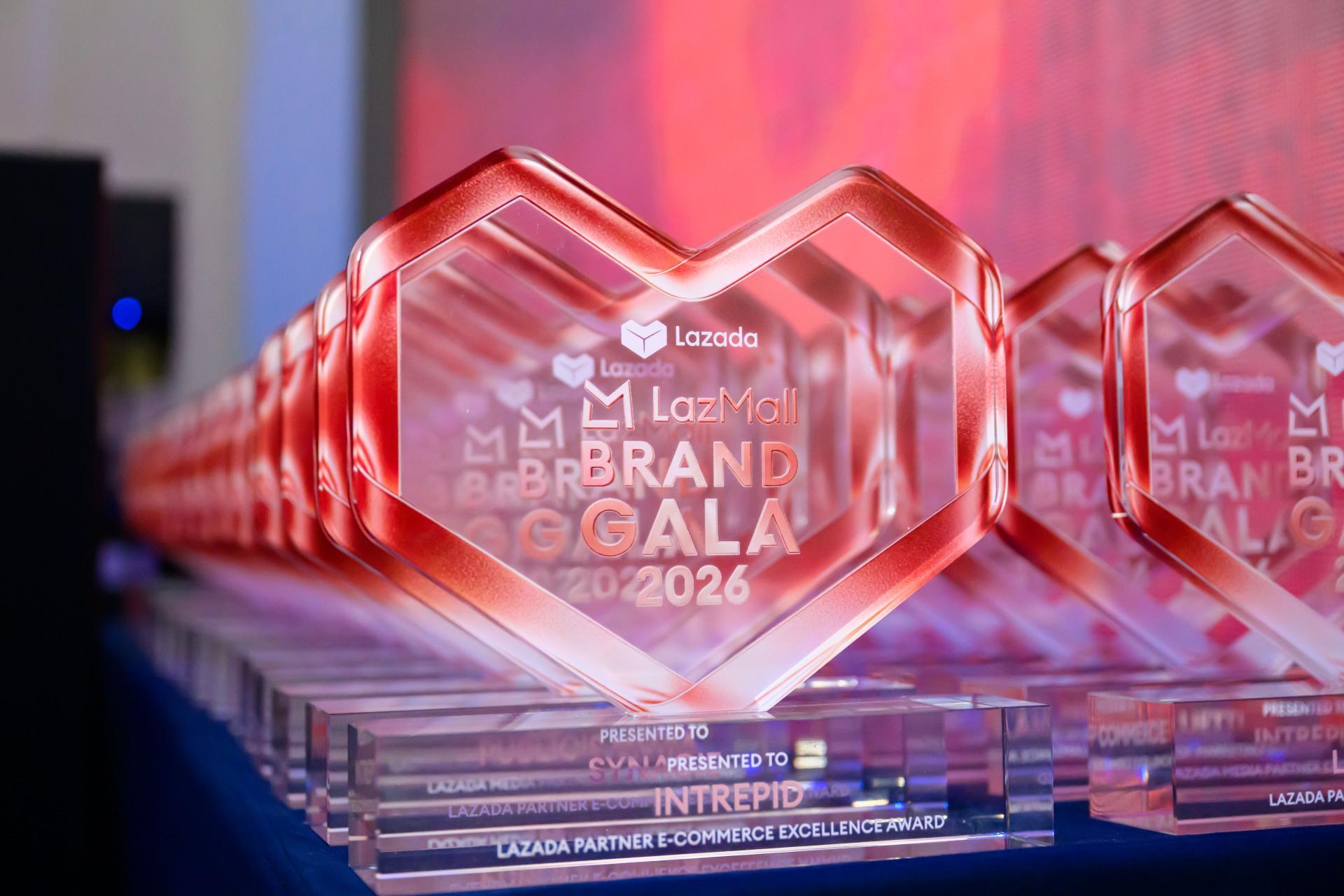 LazMall Brand Gala 2026 ghi dấu một năm tăng trưởng của loạt thương hiệu tr&ecirc;n Lazada- Ảnh 1.